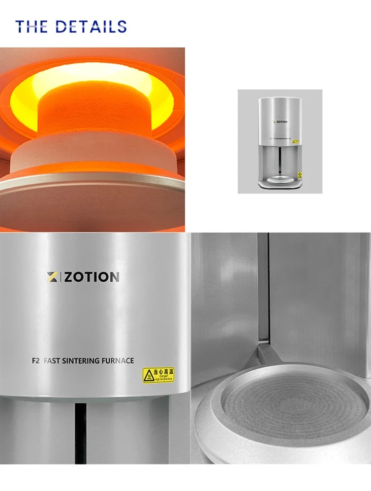 1650 Degree Dental Zirconia Fast Sintering Furnace